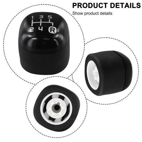 Comfortable Grip Gear Knob for Fiat For Panda Enhance Driving Pleasure - Picture 2 of 16