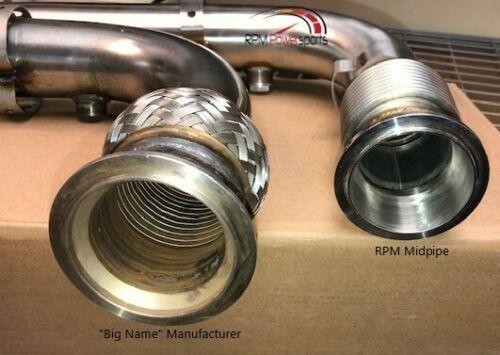 RPM Mid Pipe Polished for Can-Am X3 MAX DS TURBO RR 64 - Picture 8 of 9