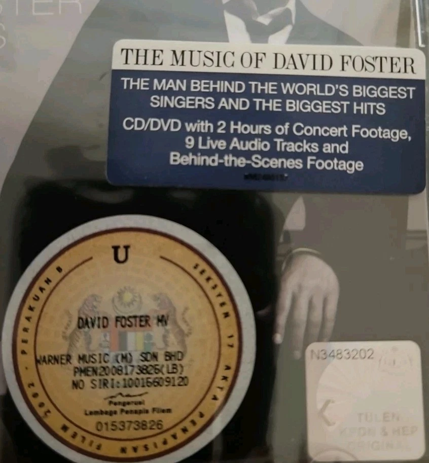 You’re The Inspiration The Music Of David Foster & Friends CD and DVD Sealed! Foto 2 de 4