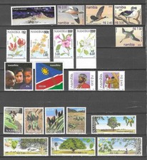 Namibia - 2000 MNH sets & Souvenir Sheets
