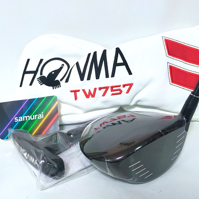 【美品】HONMA TW757　Type-D ドライバー 9度 S HONMA TW757 Type-D Driver 9.0° VIZARD 50 Graphite S Shaft 2022 RH