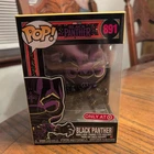 Funko Pop! Black Panther #891 Vinyl Figure Marvel Blacklight Target Exclusive