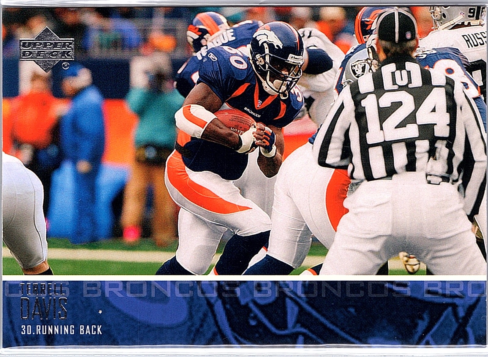 2003 Upper Deck #80 Terrell Davis - Denver Broncos