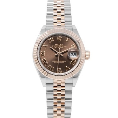 Rolex Lady-Datejust 28 279171 Wristwatch Chocolate Roman Dial