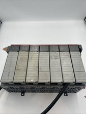 Allen-Bradley SLC 500 PLC Rack Chassis w/ 1746 I/O Input Output Modules Used 8-S