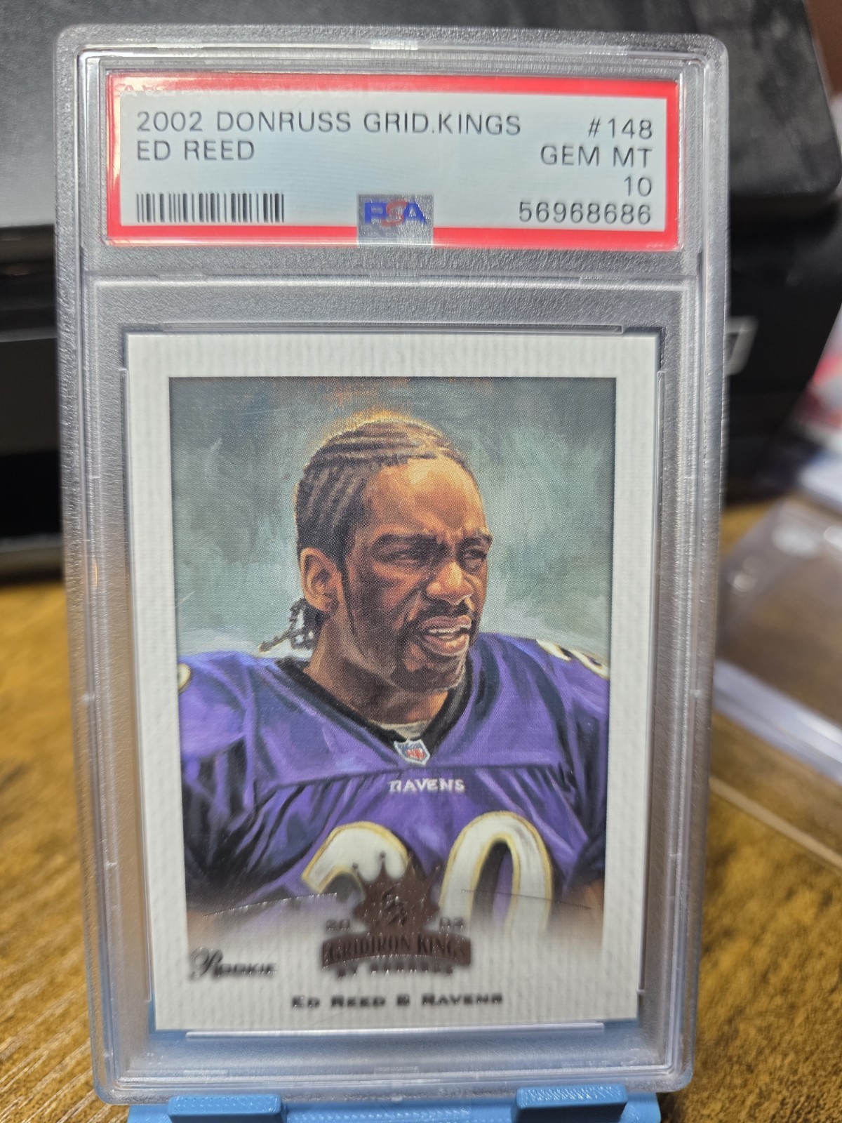 Ed Reed Donruss Gridiron Kings #148 Gridiron Kings