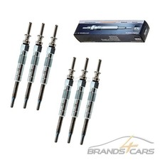 6x BERU GLÜHKERZE FÜR BMW 3-ER E46 E90 5-ER E60 7-ER E65 X3 X5 2.5-d 3.0-d M57