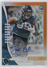 2019 Panini Absolute Rookie Orange Spectrum Signatures /50 Josh Oliver Auto 0nr3