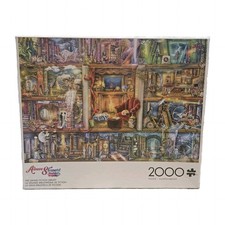 NEW Buffalo Puzzle Aimee Stewart Collection Grand Fiction Library 2000 Pieces
