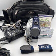 Sony Handycam DCR-DVD100 w/ Bag Batteries Accessories READ DESCRIPTION
