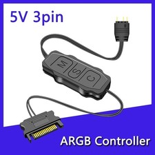 ARGB 5V 3 Pin To SATA Interface Extension Cable RGB Sync Controller Cable for PC