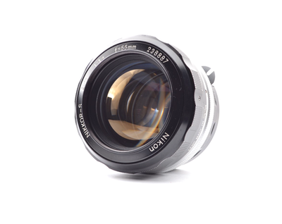 【現状品】日本光学 Nikon NIKKOR-S Auto 55mm 1:1.2 RARE!!!【Mint】Nikon NIKKOR-S Auto 55mm f/1.2 Non Ai Lens From