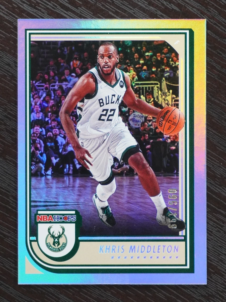 Khris Middleton Basketball Milwaukee Bucks Serial Numbered Sports
