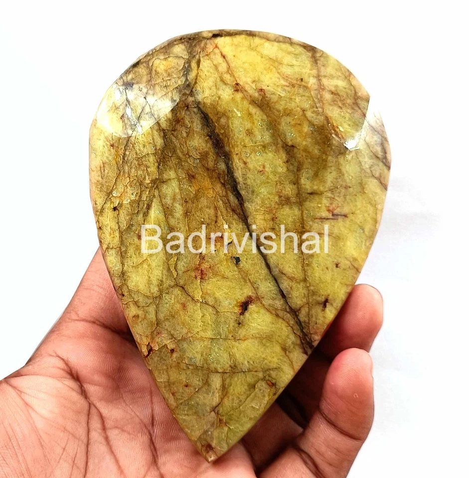 Yellow Beryl 2655 Ct Pear Cut Natural Ceritified Loose Gemstone Best Offe 4JUG - Image 2 of 4