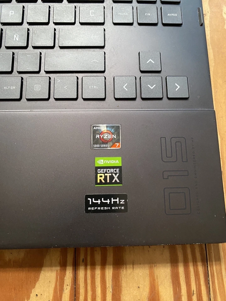 Portátil Omen15 NVIDIA GeForce RTX 3070 - Imagen 3 de 4