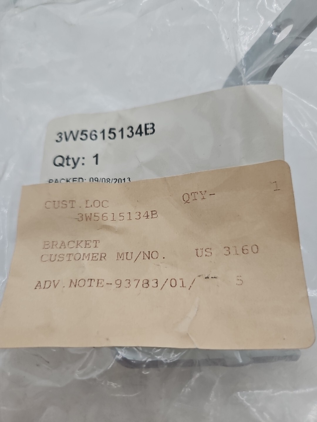 BENTLEY & ROLLS ROYCE-BRACKET (3W5615134B)