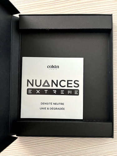 COKIN ND Filter X-series 130x130 mm - Nauances Extreme ND1024 Black - 10 stop - Picture 8 of 8