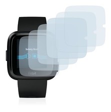 6x Transparent ULTRA Clear Screen Protector for Fitbit Versa