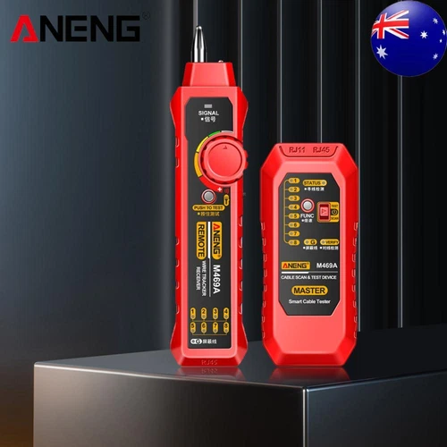 ANENG M469A Network Cable Tester RJ45 RJ11 Cable Finder Multi for Network Repair