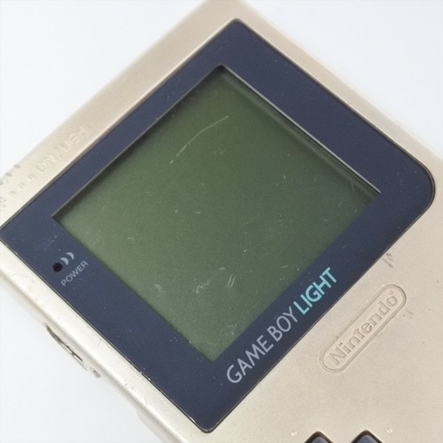 Nintendo Gameboy LIGHT Console MGB-001 Gold L10402195 gb - Picture 4 of 10