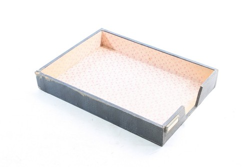 1 x Old Office Shelf GDR Vintage File Sheets Order Decoration