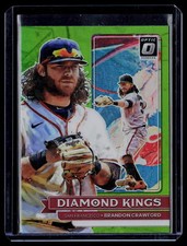 2022 Donruss #26 Brandon Crawford Holo Green