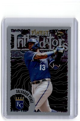 2023 Topps Finest Flashbacks Silver Salvador Perez Kansas City Royals #146