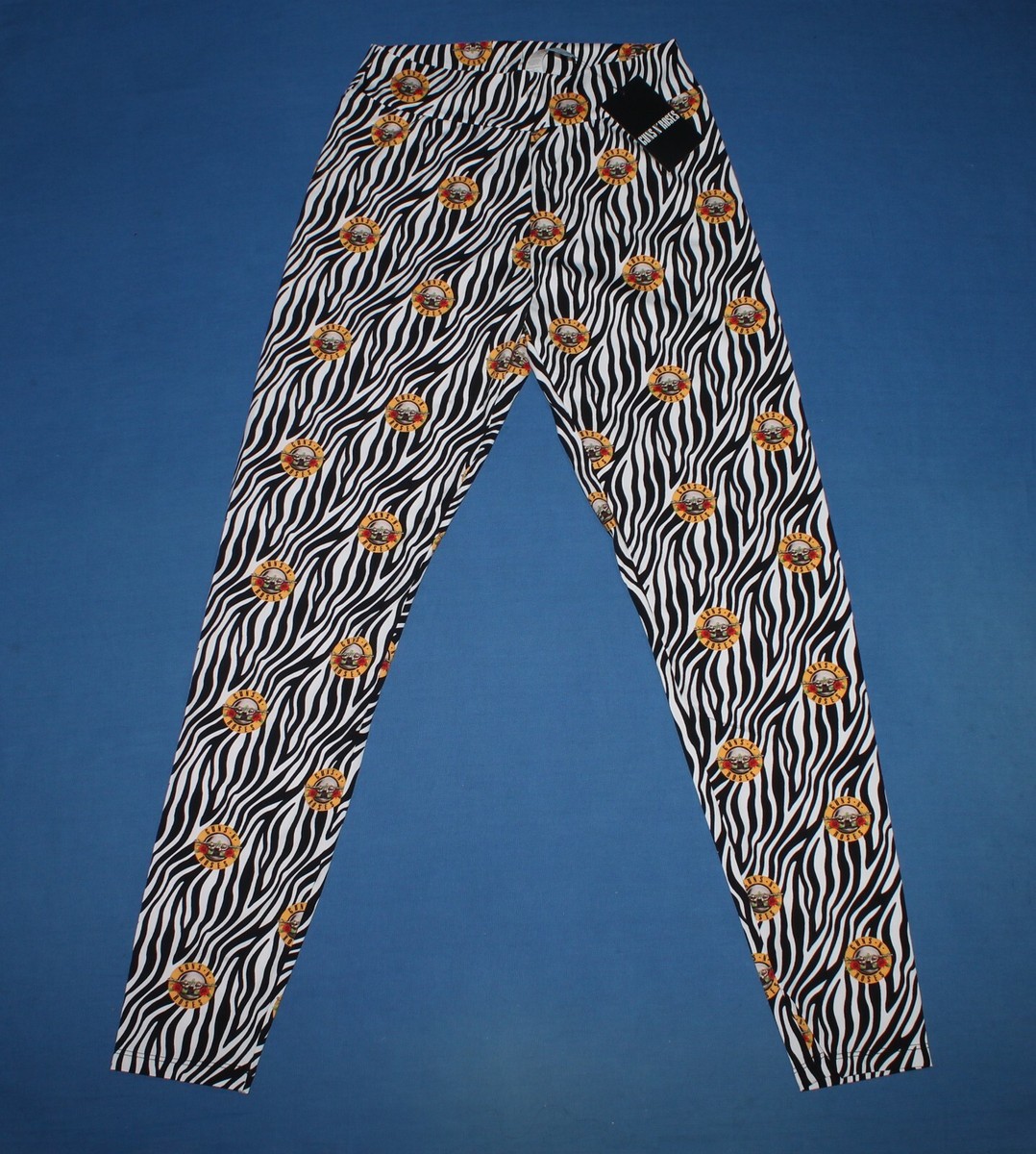 Calzedonia Guns N' Roses Leggings Zebra Print Women's Leggings