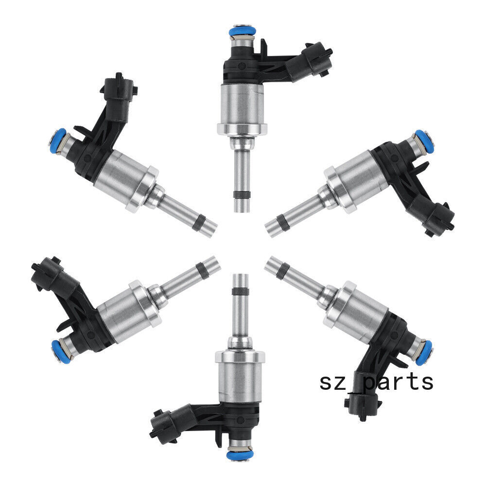 6pcs Fuel Injectors for 200911 Buick Enclave Chevrolet Traverse GMC