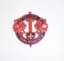 Medieval Vlad Impaler Red Dragon Dracula Prince Secret Order Knight Badge Pin X