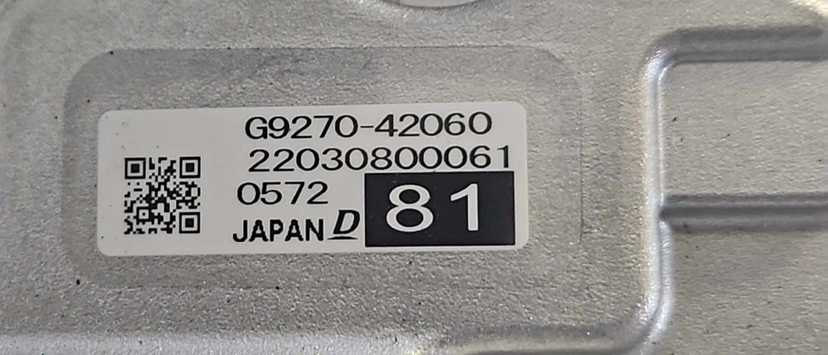 G9270-42060 Toyota Rav4 2021-2022 DC hybrid converter | eBay