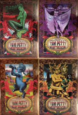 Tom Petty and the Heartbreakers  Fillmore  Poster Set Feb 1997 Original mint
