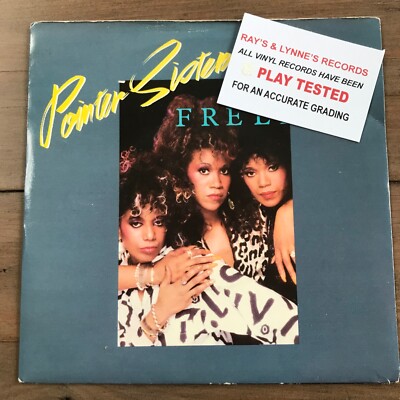 Pointer Sisters Freedom 7  Vinyl VG/VG PLAY TESTED