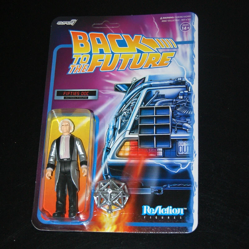 Retour vers le futur figurine ReAction Fifties Doc 10cm Back to the Future 39271 - Photo 4/4