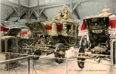 Versailles, Le Musée des Voitures, J. Bellamy. Postcard