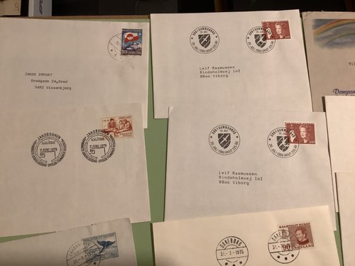 Greenland 14 postal cover items Ref A1854 - 第 2/6 張圖片