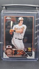 2023 Topps Chrome Baseball Adley Rutschman Chrome #1 Rookie RC Orioles