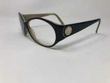 LIZ CLAIBORNE Sunglasses Frame L514/S 55-16-135 Black Brown Wrap ZQ34