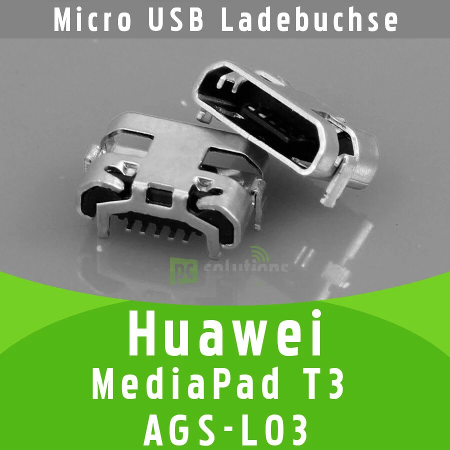 ✅ Huawei MediaPad T3 AGS-L03 Micro USB DC Femmina Connettore di Ricarica Porta