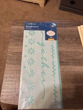 hello Hobby Reusable Stencil, 3 designs for craft projects, positive vibes