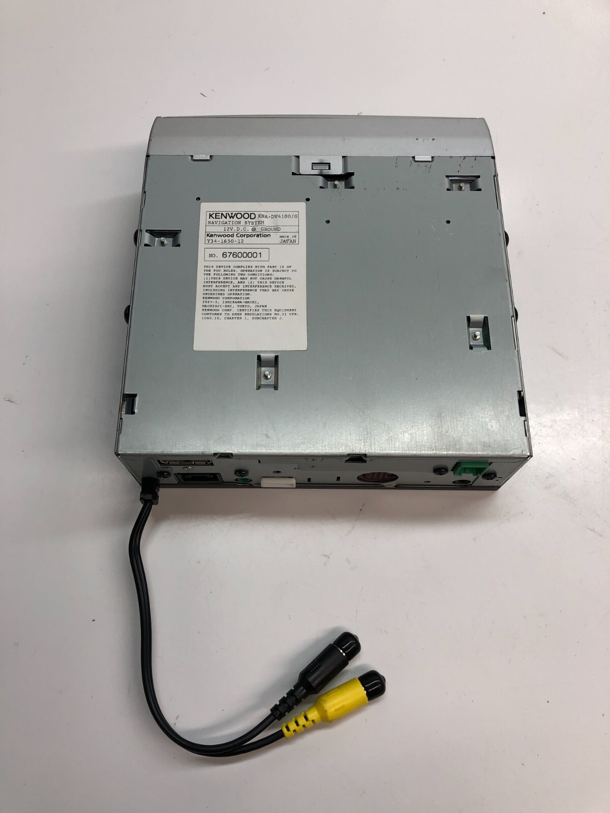 LAMBORGHINI LP640 KENWOOD KNA-DV4100 NAVIGATION CD PLAYER Y34-1650-12 67600001