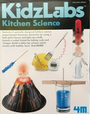 KidzLabs Kitchen Science Kit Educational Toys Fun Experiments Children Chemist