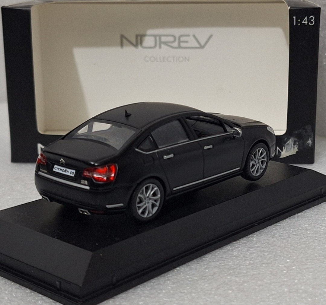 Citroen C5 Berline 2013 Black 1:43 Norev 155578 Diecast Model Car