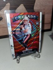 2021 Rookies & Stars MAC JONES Crusade Red Wave Prizm CR-24 Patriots