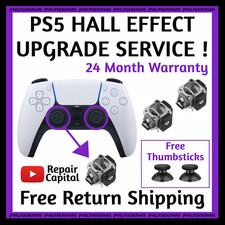 PS5 Dualsense Controller Stick Drift Repair or Hall effect Quick Turn around