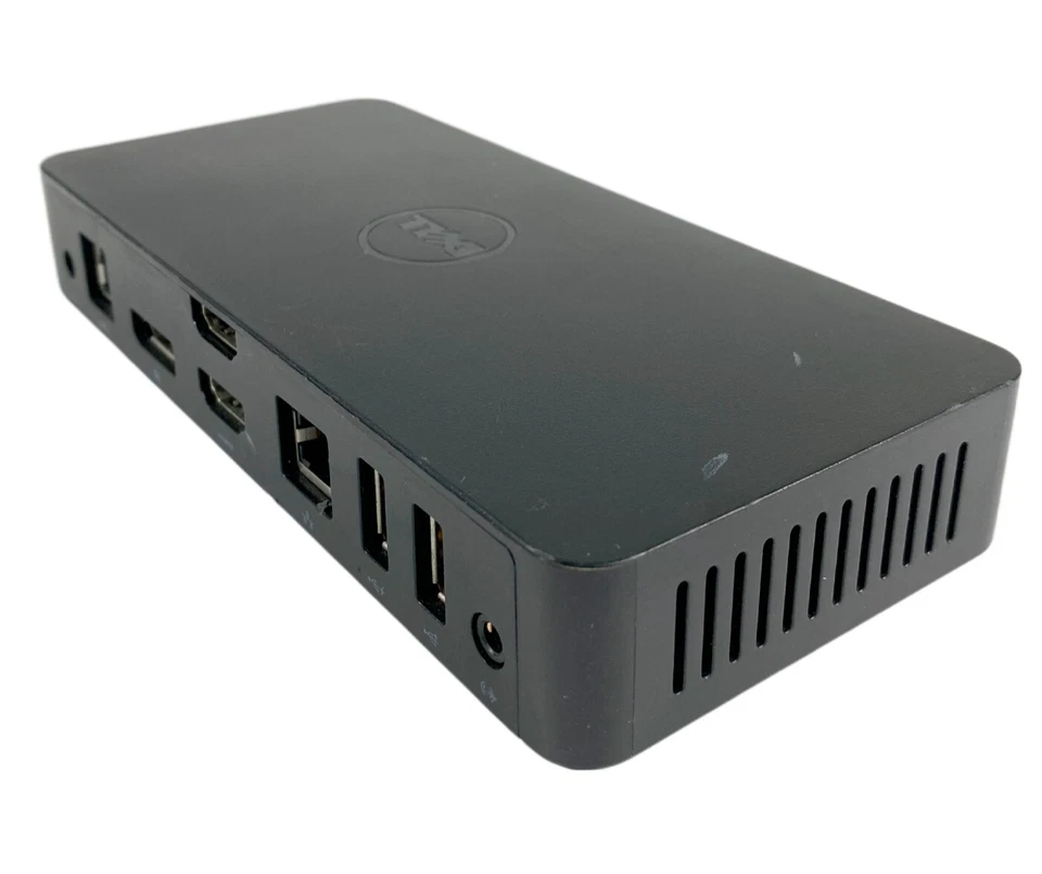 Dell D3100 Universal USB 3.0 Ultra HD 4K Triple Pantalla Soporte Estación de Acoplamiento Foto 2 de 4