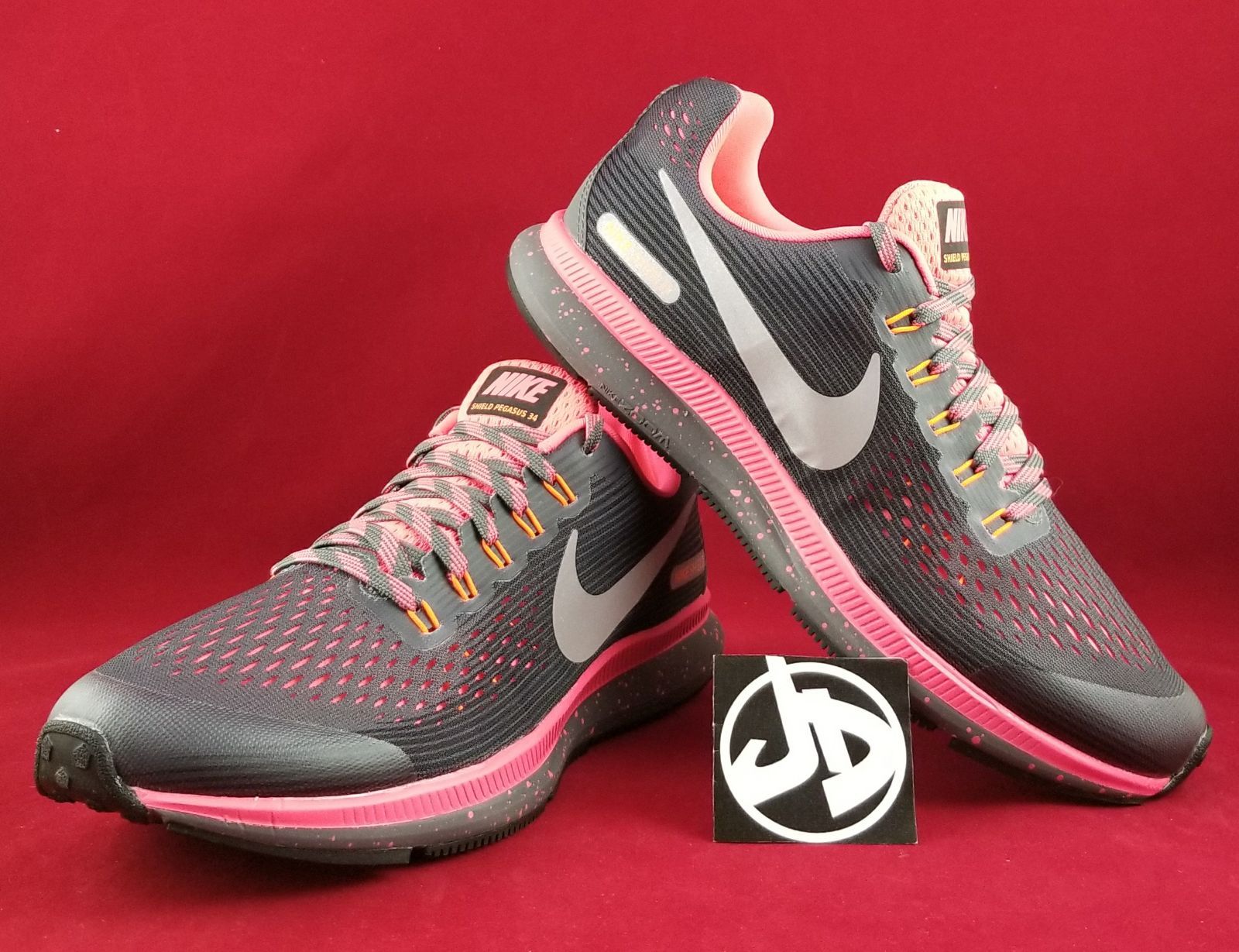 NIKE ZOOM PEGASUS 34 SHIELD GS GS GS DARK GREY RUNNING 922849 001 Size 6Y = WMNS 7.5 2f7653 NIKE ZOOM PEGASUS 34 SHIELD GS GS GS DARK GREY RUNNING 922849 001 Size 6Y = WMNS 7.5 2f7653