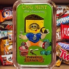 CMG Mint Caked Up Chris 10th Anniversary 1 oz .999 Fine Silver Enamel Art Bar
