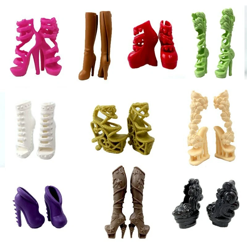 Fashion Doll Shoes for Monster Demon Doll High Heel Shoes Accessories Boots  Toys | eBay