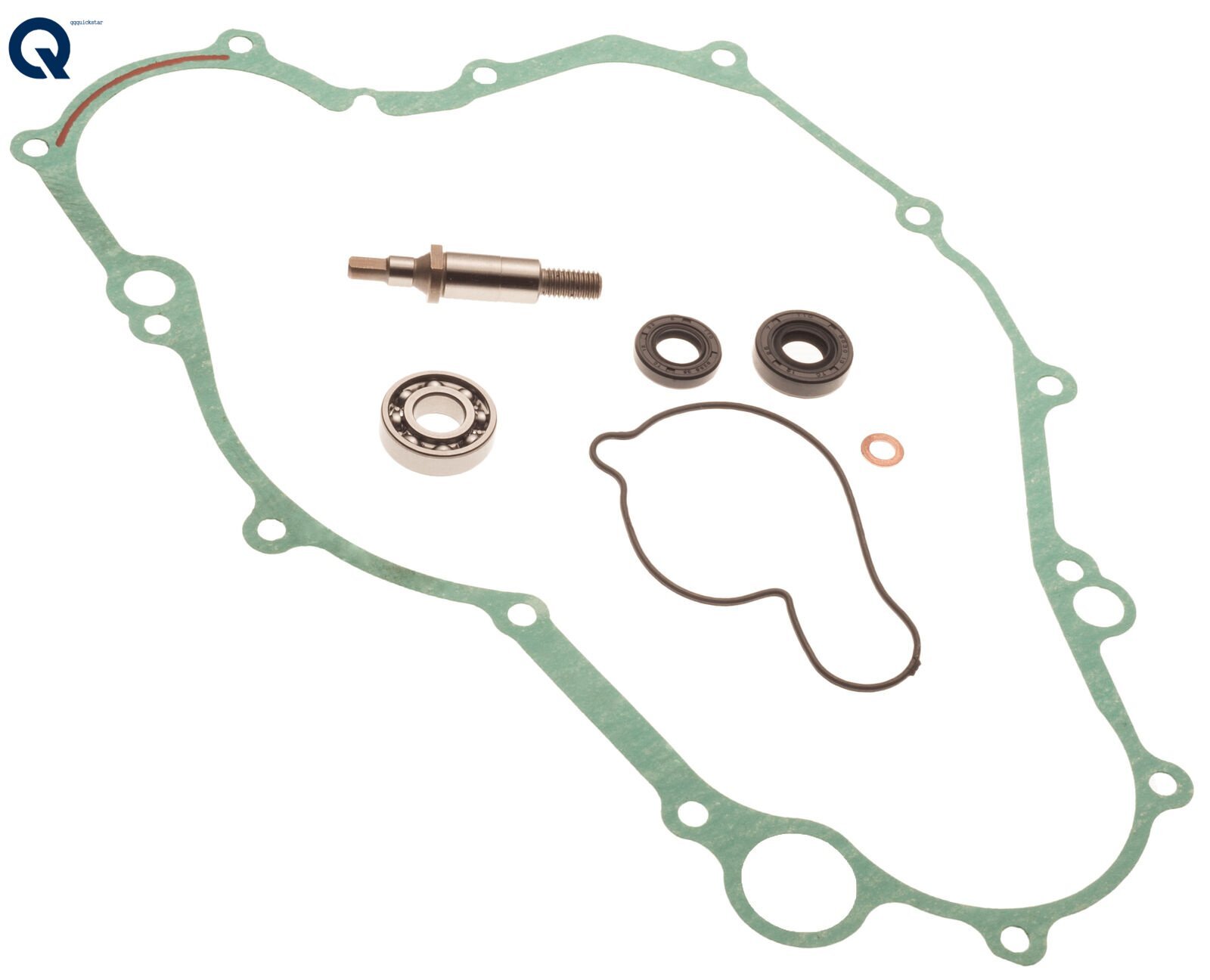 For Yamaha YFZ 450 Water Pump Repair Kit w/ Shaft Bearing Seals Gasket 20042013 eBay